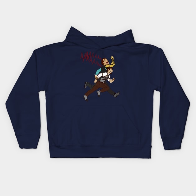 Pandoran Problems Kids Hoodie by KittieMitties